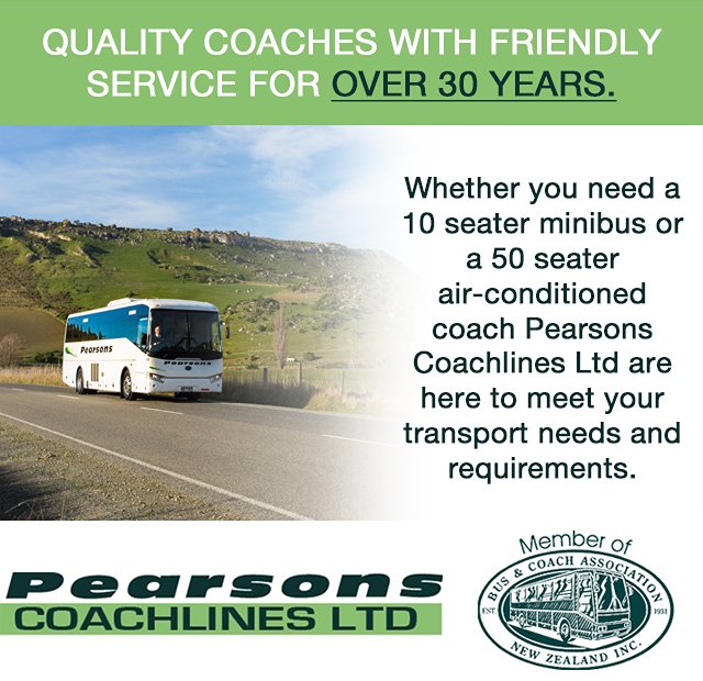 Pearsons Coachlines Ashburton