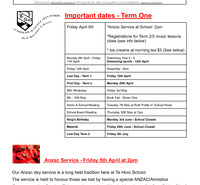 Newsletter #5 Term One 3rd April 2024