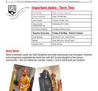 Newsletter #7 Term 2 - 15th May 2024