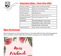 Newsletter End of year 19/12/2023