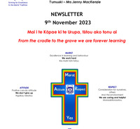 St Mary's Catholic School Putaruru - 10 November 2023