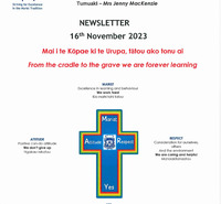 St Mary's Catholic School Putaruru - 17 November 2023